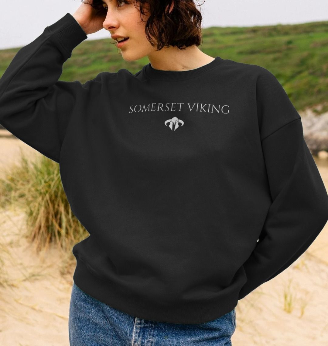 SV Oversized Womens Sweater Black