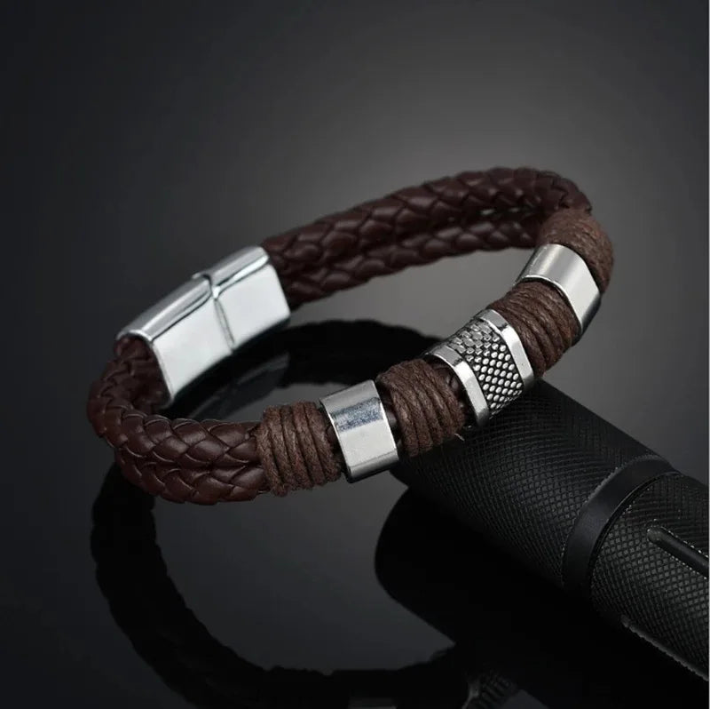 Leather Woven Bracelet