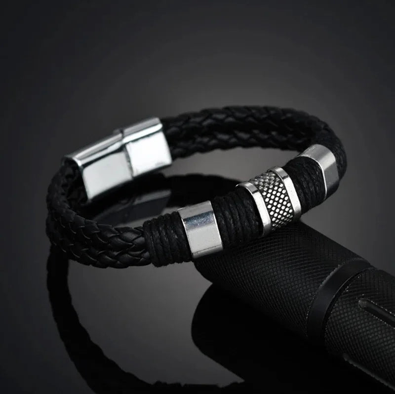 Leather Woven Bracelet